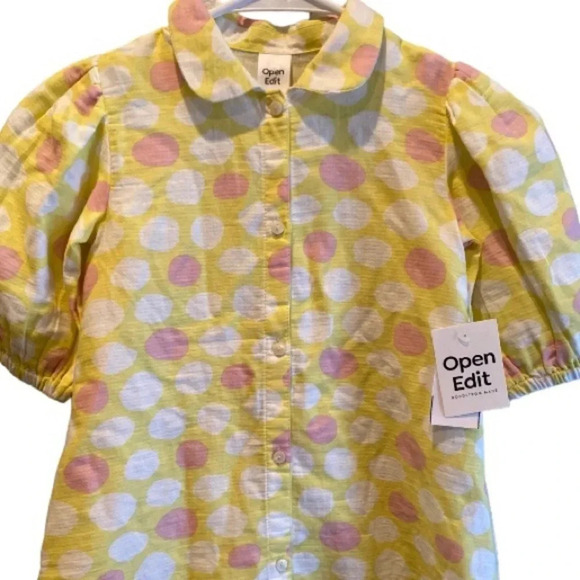OPEN EDIT NEW NWT GIRLS DRESS YELLOW FORMAL EASTER WEDDING SUMMER SPRING SIZE 4 - Picture 4 of 9